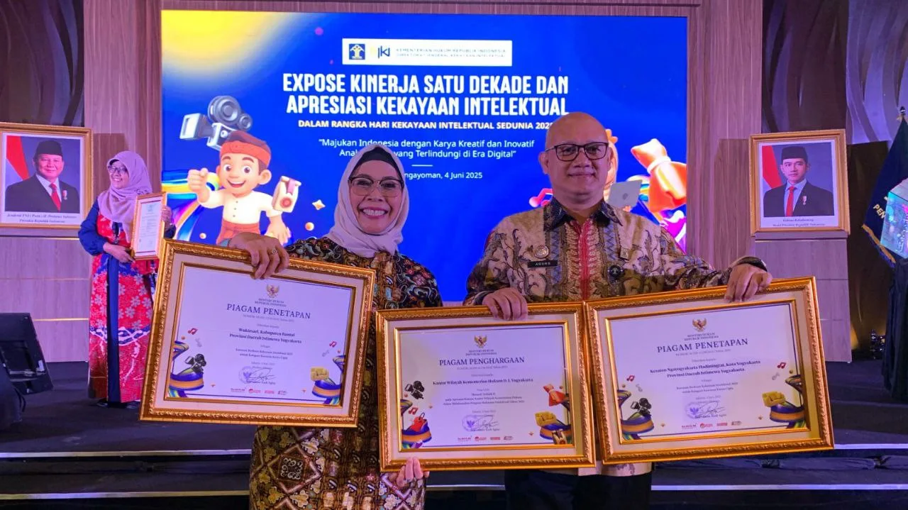 Pencatatan Hak Cipta di DIY Tembus 2.577 Karya pada Semester I 2025, Video jadi Kategori Terpopuler