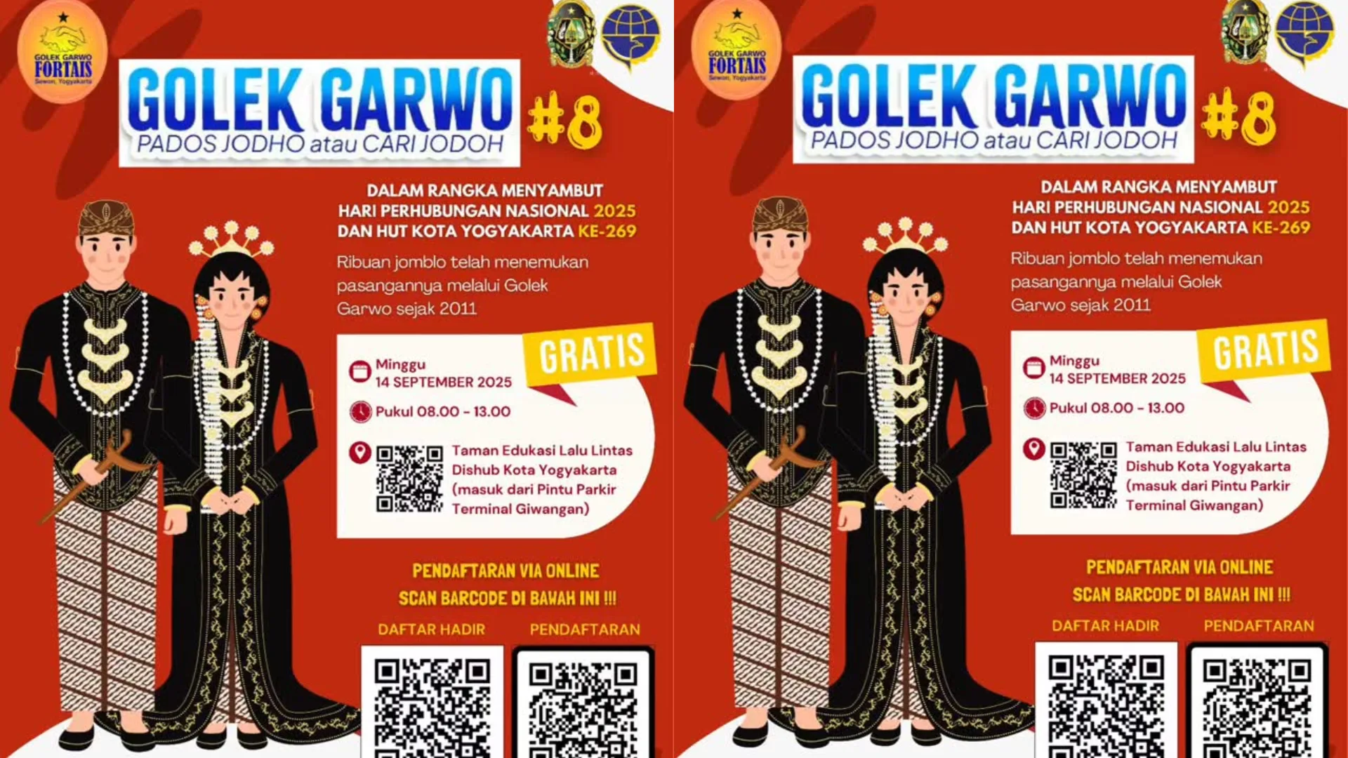Syarat Ikut Golek Garwo 8, 14 September 2025: Ada 4 Dokumen, Apa Saja?