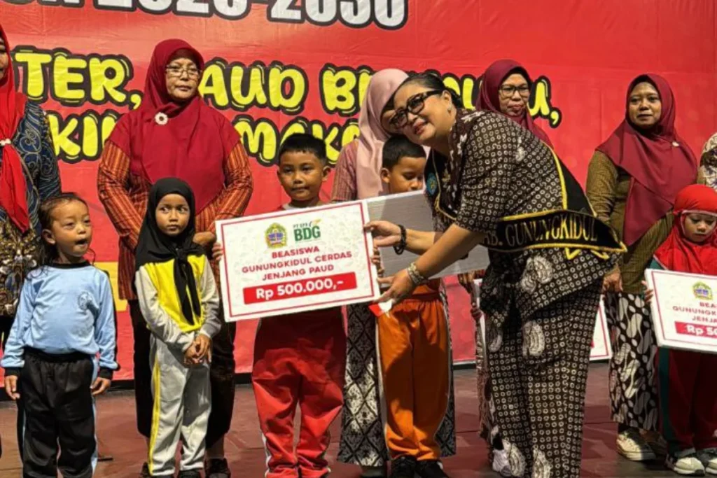 Gebyar PAUD 2025 di Gunungkidul, Bupati Kukuhkan Pokja Ibu PAUD 2025–2030