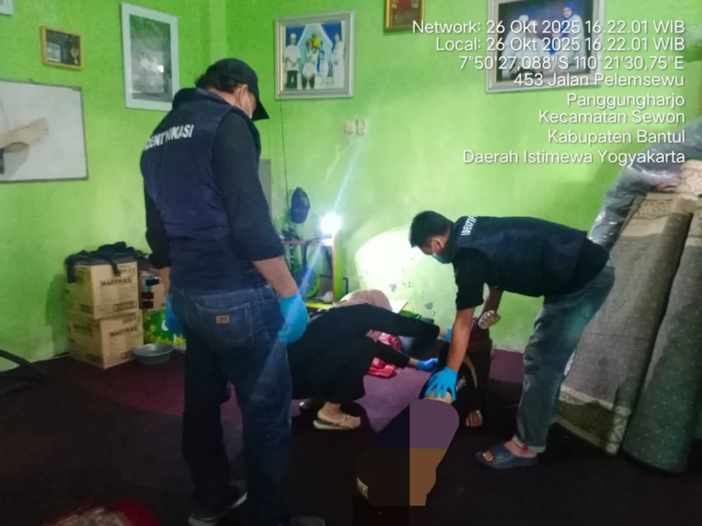 Karyawan Rental Mobil di Bantul Ditemukan Tak Bernyawa dengan Mulut Berbusa, Diduga karena Sakit