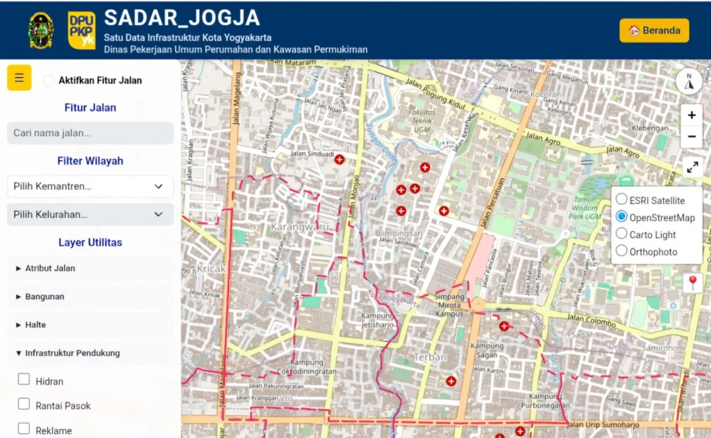 Cegah Gangguan Utilitas: Pemkot Yogyakarta Kembangkan Sitijo, Peta Satu Data Infrastruktur Bawah Tanah