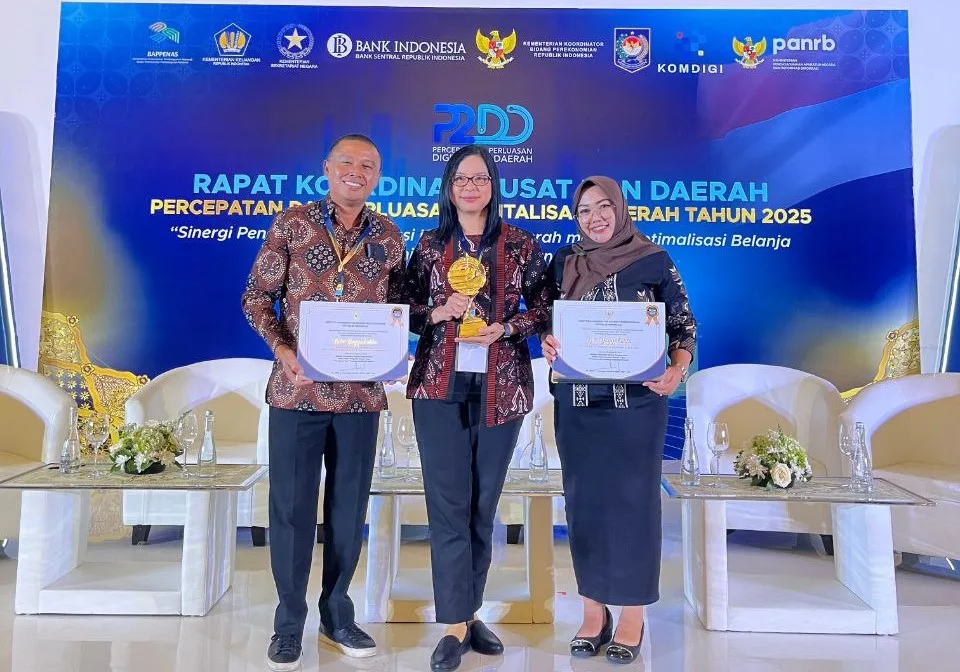 Pemkot Yogyakarta Raih Tiga Penghargaan Nasional di TP2DD Championship 2025, Bukti Akselerasi Transformasi Digital