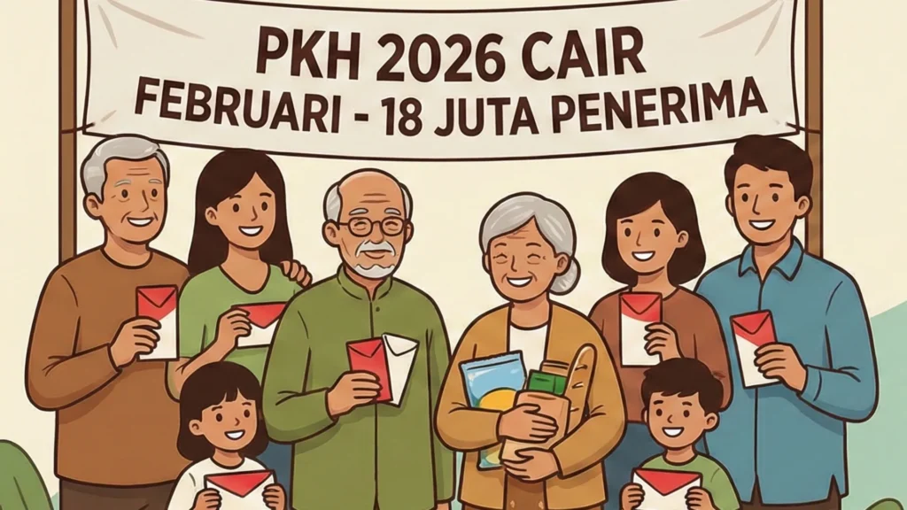 18 Juta Warga Jadi Penerima PKH 2026 Cair Februari, Ini Cara Cek Penerima Bansos