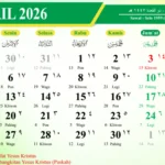 Kalender Jawa April 2026, Download Link PDF Lengkap dengan Weton di Sini