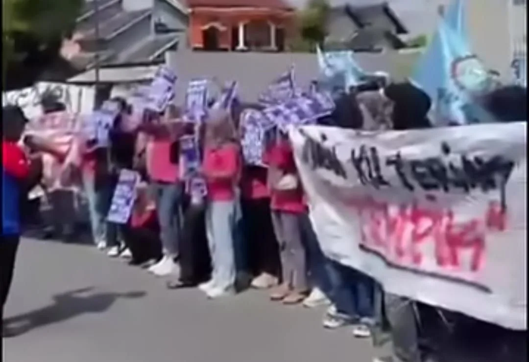 Aksi Demonstrasi Ratusan Buruh di Sleman Pecah, Tiga Bulan Bekerja Tidak Gaji