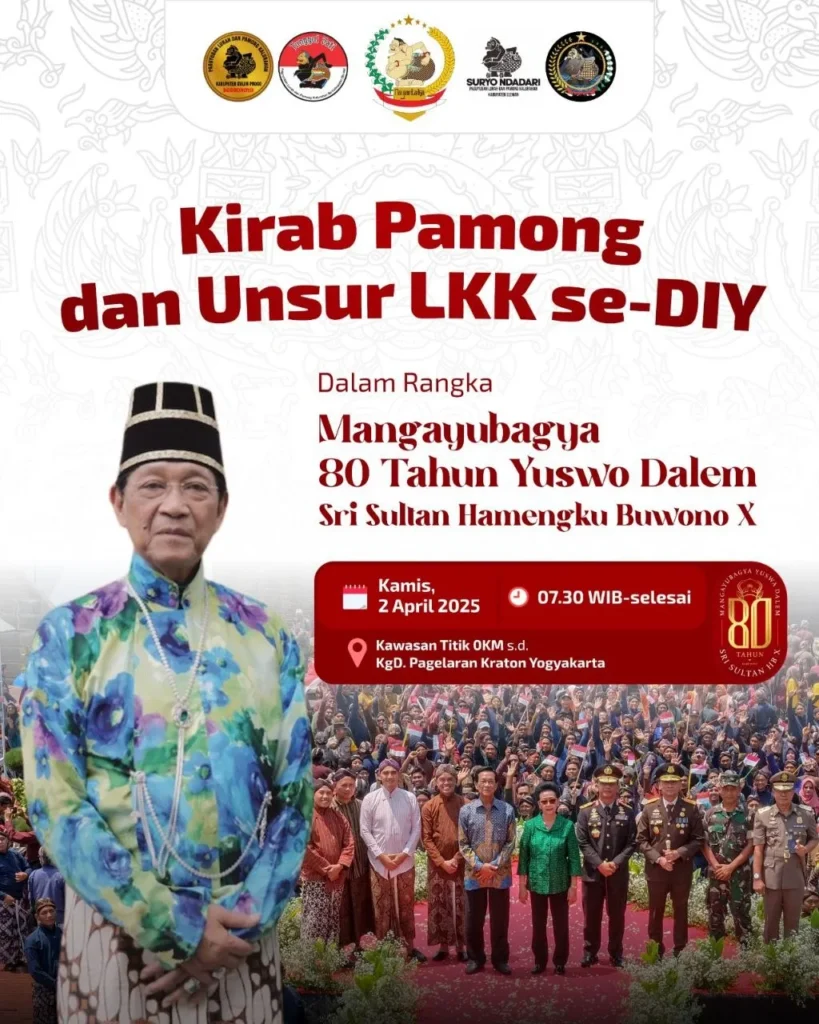 Lautan Manusia di Sumbu Filosofis Yogyakarta: Kirab Budaya 12 Ribu Pamong Kalurahan, Simbol Cinta untuk Sultan