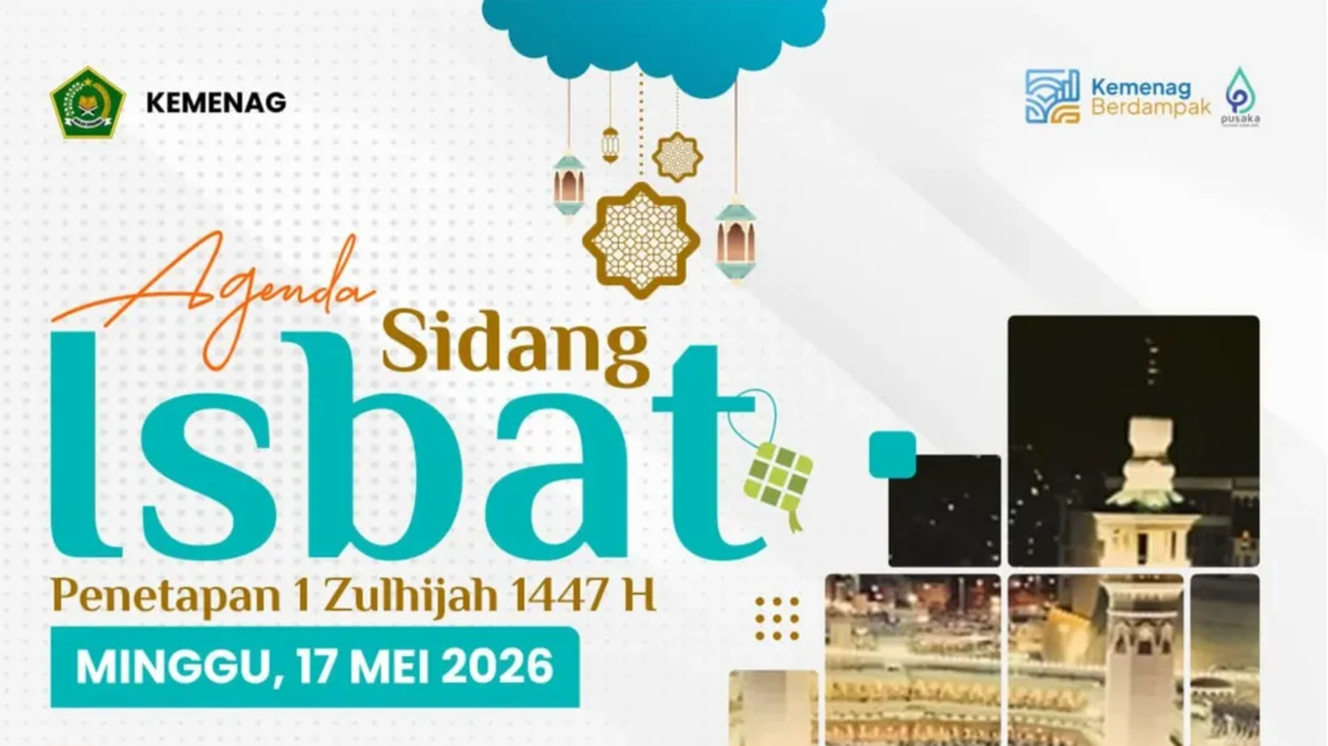Pengumuman Hasil Sidang Isbat Idul Adha 2026 Hari Ini, Apakah Sudah Resmi Diumumkan? Cek Info Resmi Kemenag