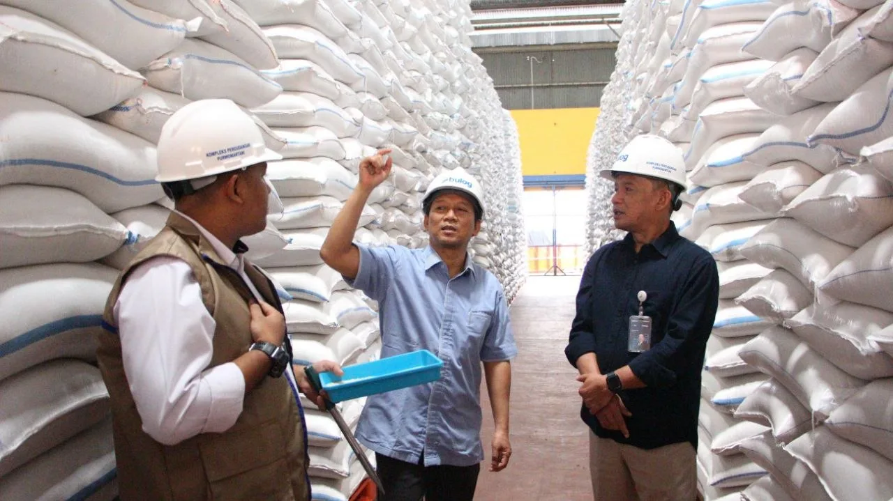 Peran Strategis DIY dalam Stabilitas Pangan Nasional, Gus Hilmy Temukan Stok Beras Surplus dan Dorong Modernisasi Bulog