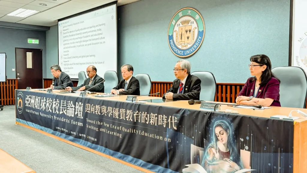 Rektor UAJY Dorong Pendidikan Humanis dan Kolaborasi Global di Forum Presiden Universitas Asia di Taiwan