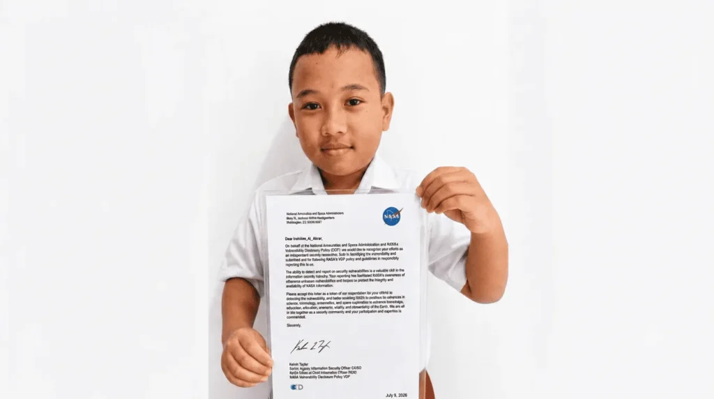 Ibrahim Al Abrar, bocah SD asal Boyolali yang mendapat apresiasi NASA karena menemukan celah keamanan ternyata belajar otodidak.