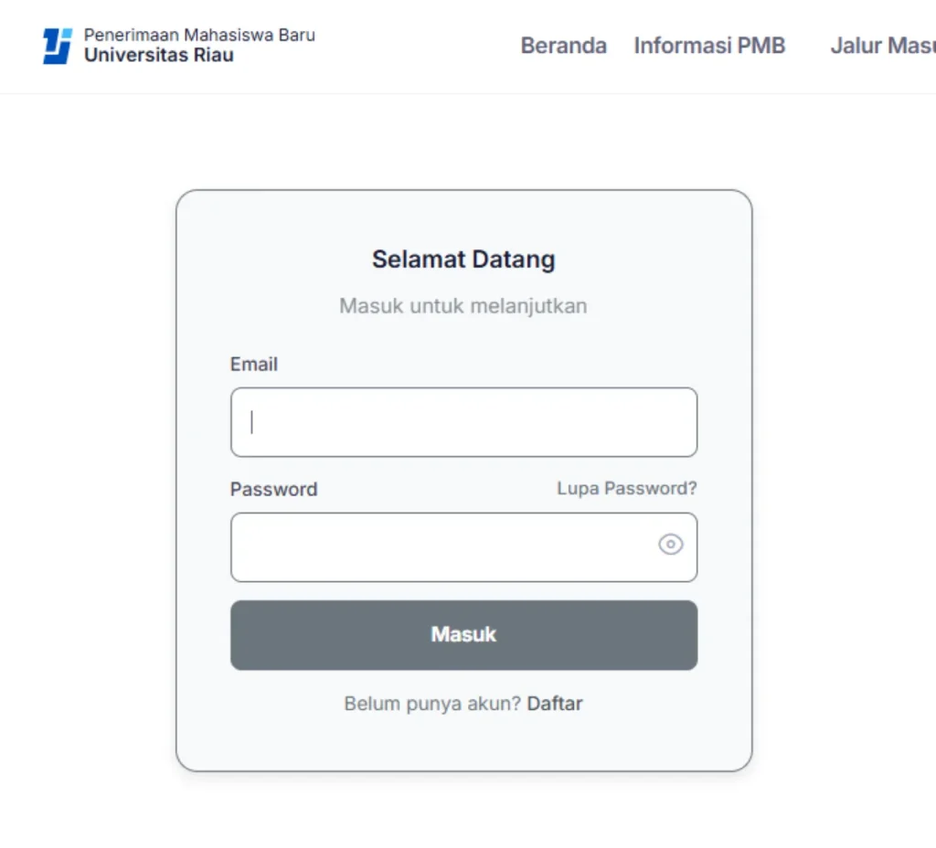 Info jam pengumuman SMBT UNRI 2026 hari ini lengkap cara cek hasil seleksi di link resmi Universitas Riau.