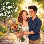 National Girlfriend Day 2026 diperingati 1 Agustus. Simak asal-usulnya dan kumpulan ucapan romantis long text untuk pacar. (Gemini AI)
