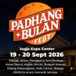 Padhang Bulan Fest 2026 di JEC 19-20 September: 18 Lembaga Bersatu, Hadirkan Kajian dan Syiar Islam
